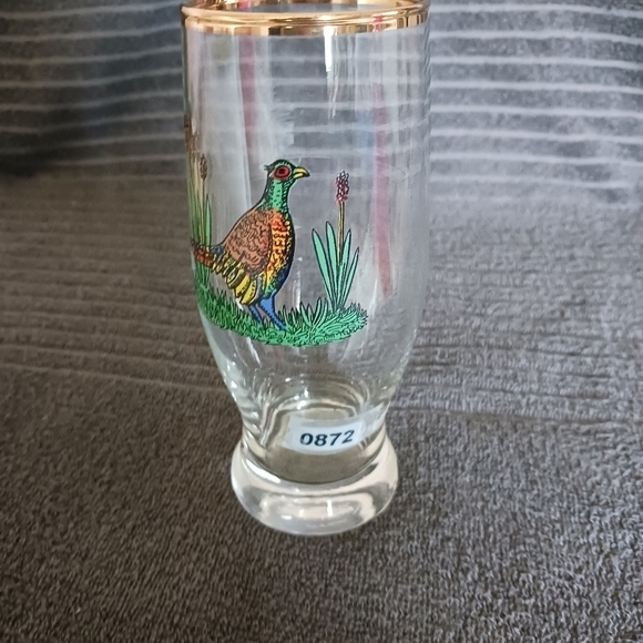 Vintage set of 6 beer glasses hunter motifs beer cups - Picture 9 of 9